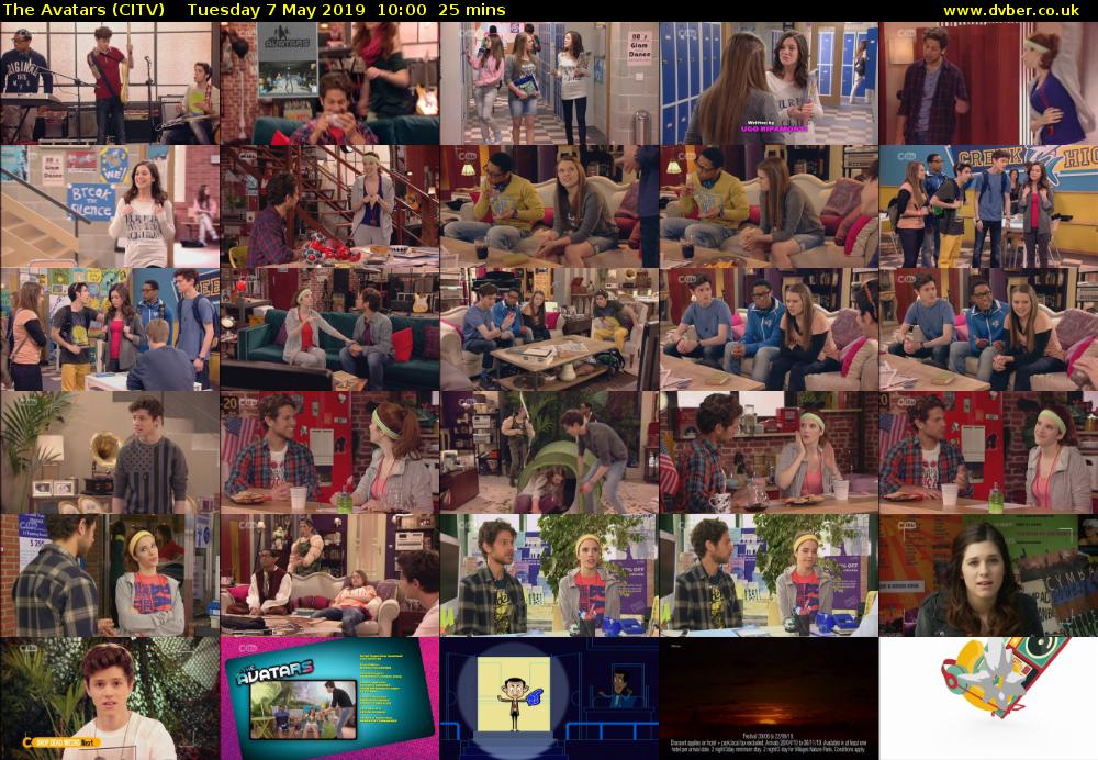 The Avatars (CITV) Tuesday 7 May 2019 10:00 - 10:25