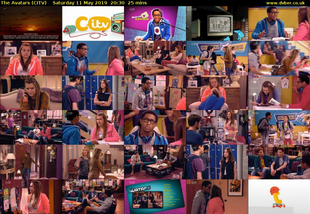 The Avatars (CITV) Saturday 11 May 2019 20:30 - 20:55