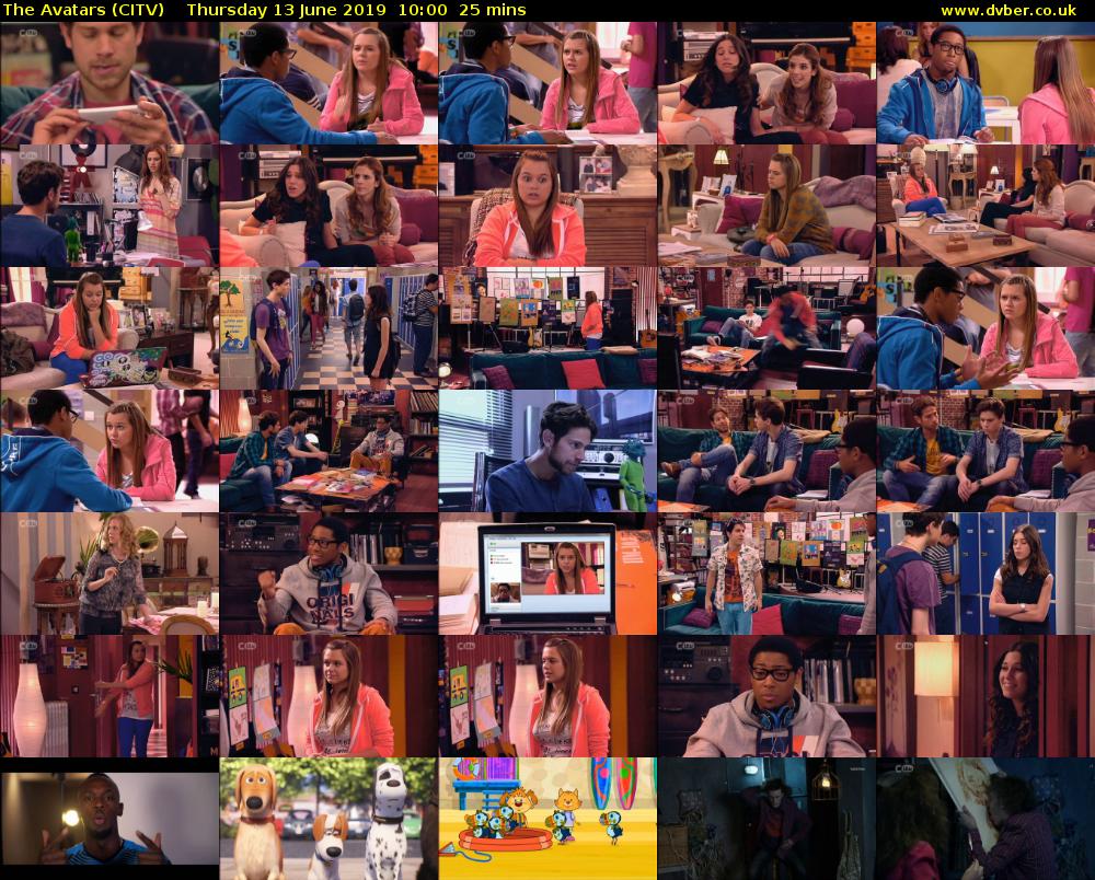 The Avatars (CITV) Thursday 13 June 2019 10:00 - 10:25