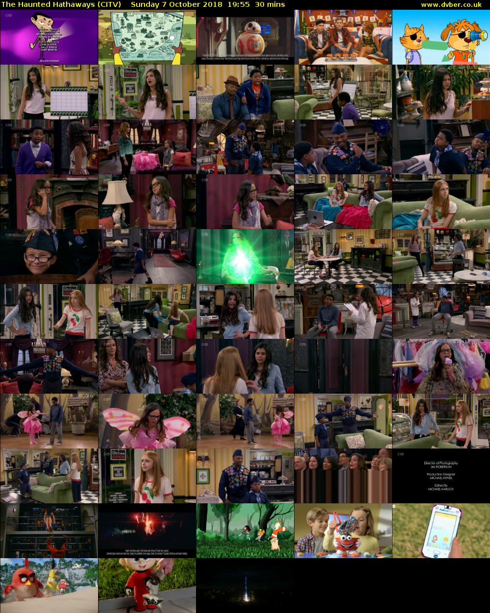 The Haunted Hathaways (CITV) Sunday 7 October 2018 19:55 - 20:25