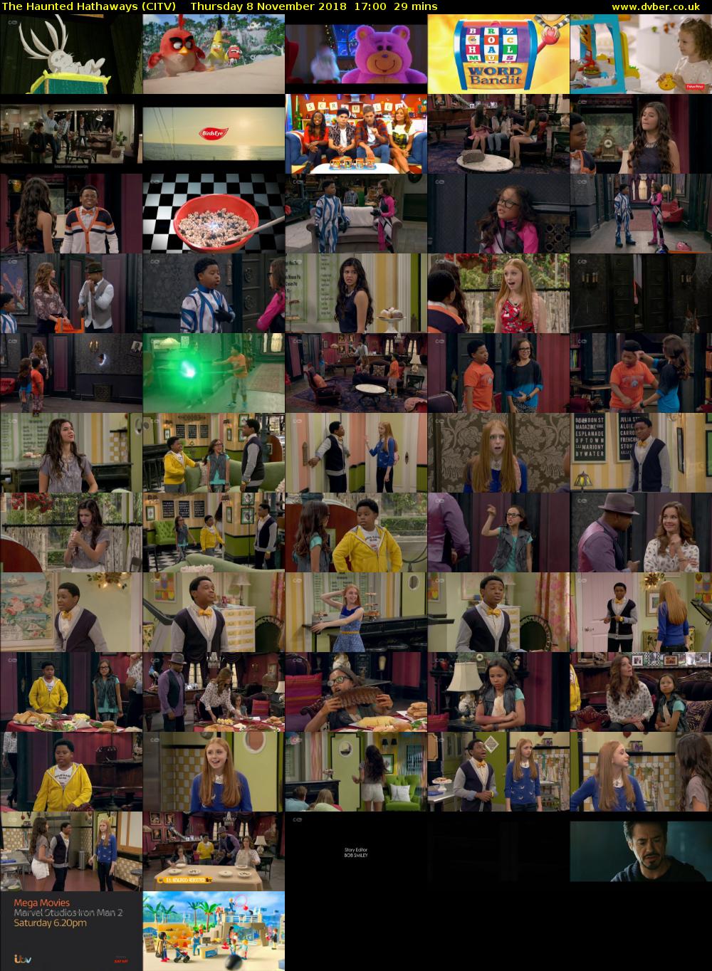 The Haunted Hathaways (CITV) Thursday 8 November 2018 17:00 - 17:29