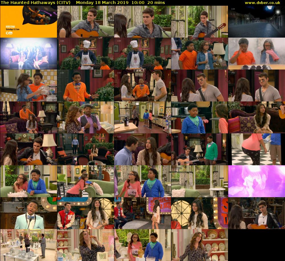 The Haunted Hathaways (CITV) Monday 18 March 2019 10:00 - 10:20