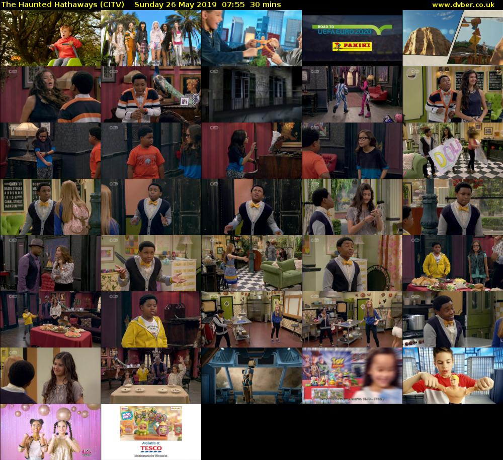 The Haunted Hathaways (CITV) Sunday 26 May 2019 07:55 - 08:25
