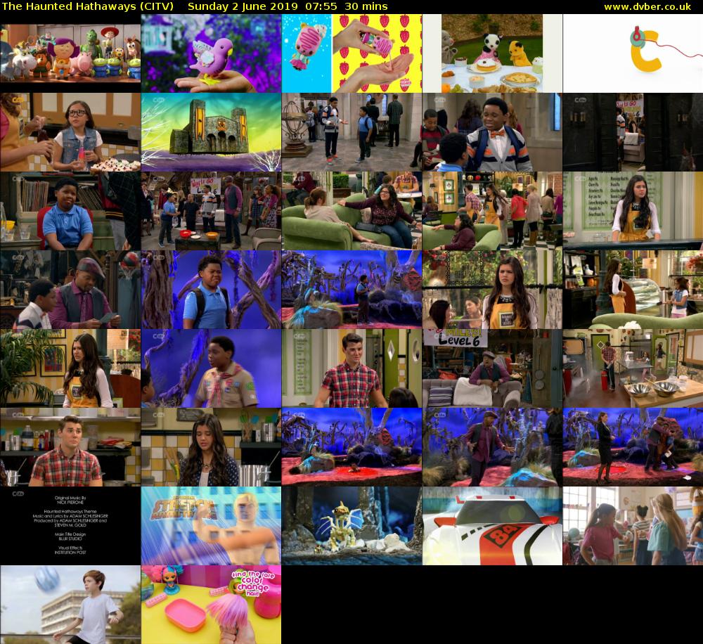 The Haunted Hathaways (CITV) Sunday 2 June 2019 07:55 - 08:25