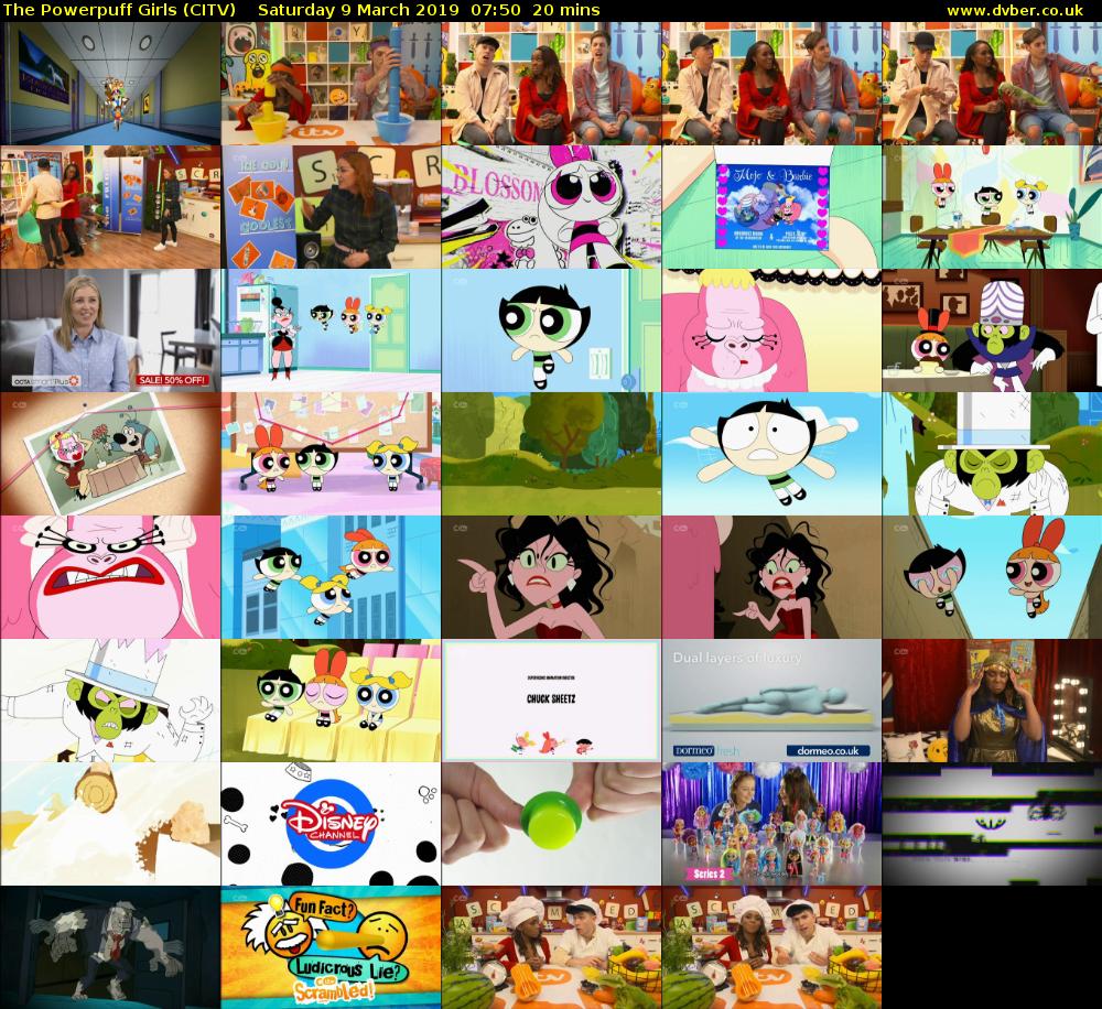 The Powerpuff Girls (CITV) Saturday 9 March 2019 07:50 - 08:10