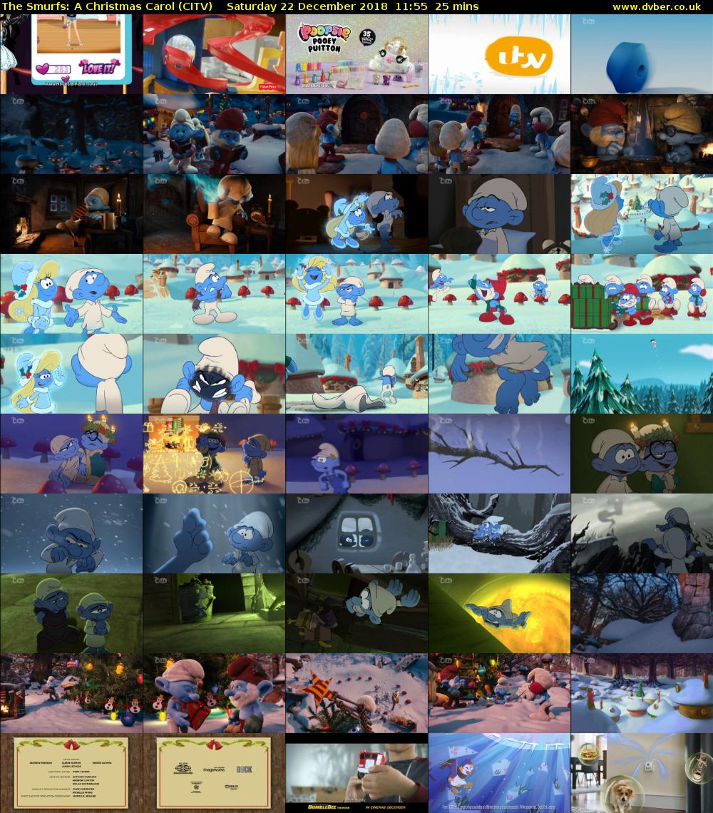 The Smurfs: A Christmas Carol (CITV) Saturday 22 December 2018 11:55 - 12:20
