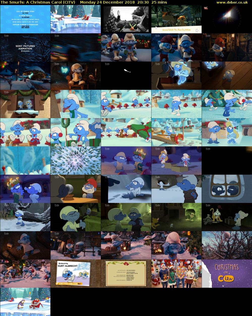 The Smurfs: A Christmas Carol (CITV) Monday 24 December 2018 20:30 - 20:55