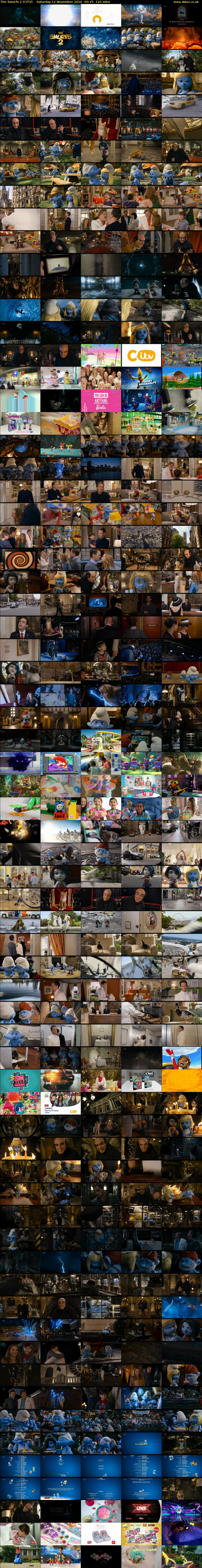 The Smurfs 2 (CITV) Saturday 12 November 2016 09:25 - 11:25