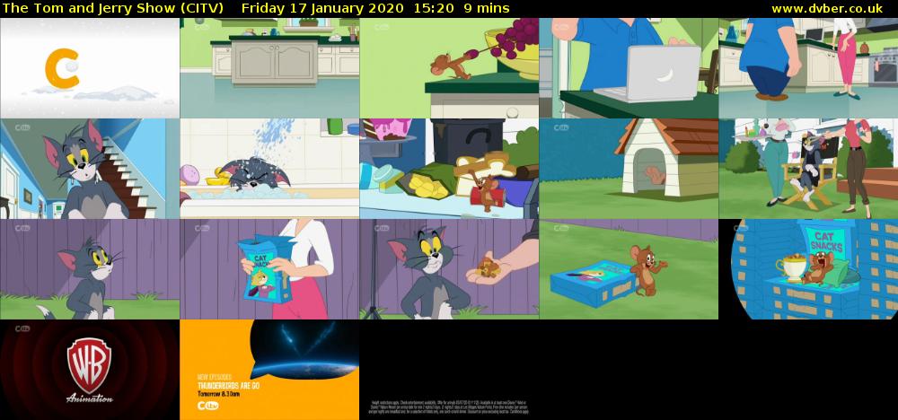 The Tom and Jerry Show (CITV) Friday 17 January 2020 15:20 - 15:29