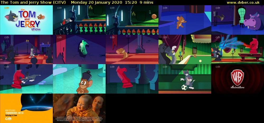The Tom and Jerry Show (CITV) Monday 20 January 2020 15:20 - 15:29