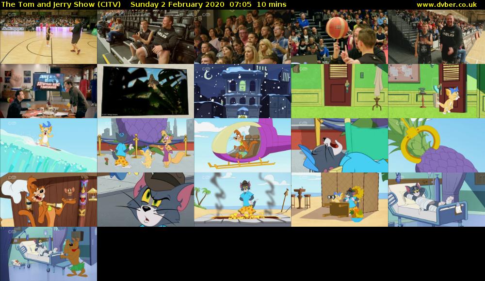 The Tom and Jerry Show (CITV) Sunday 2 February 2020 07:05 - 07:15