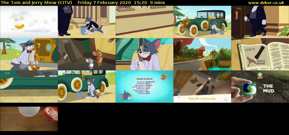 The Tom and Jerry Show (CITV) Friday 7 February 2020 15:20 - 15:29