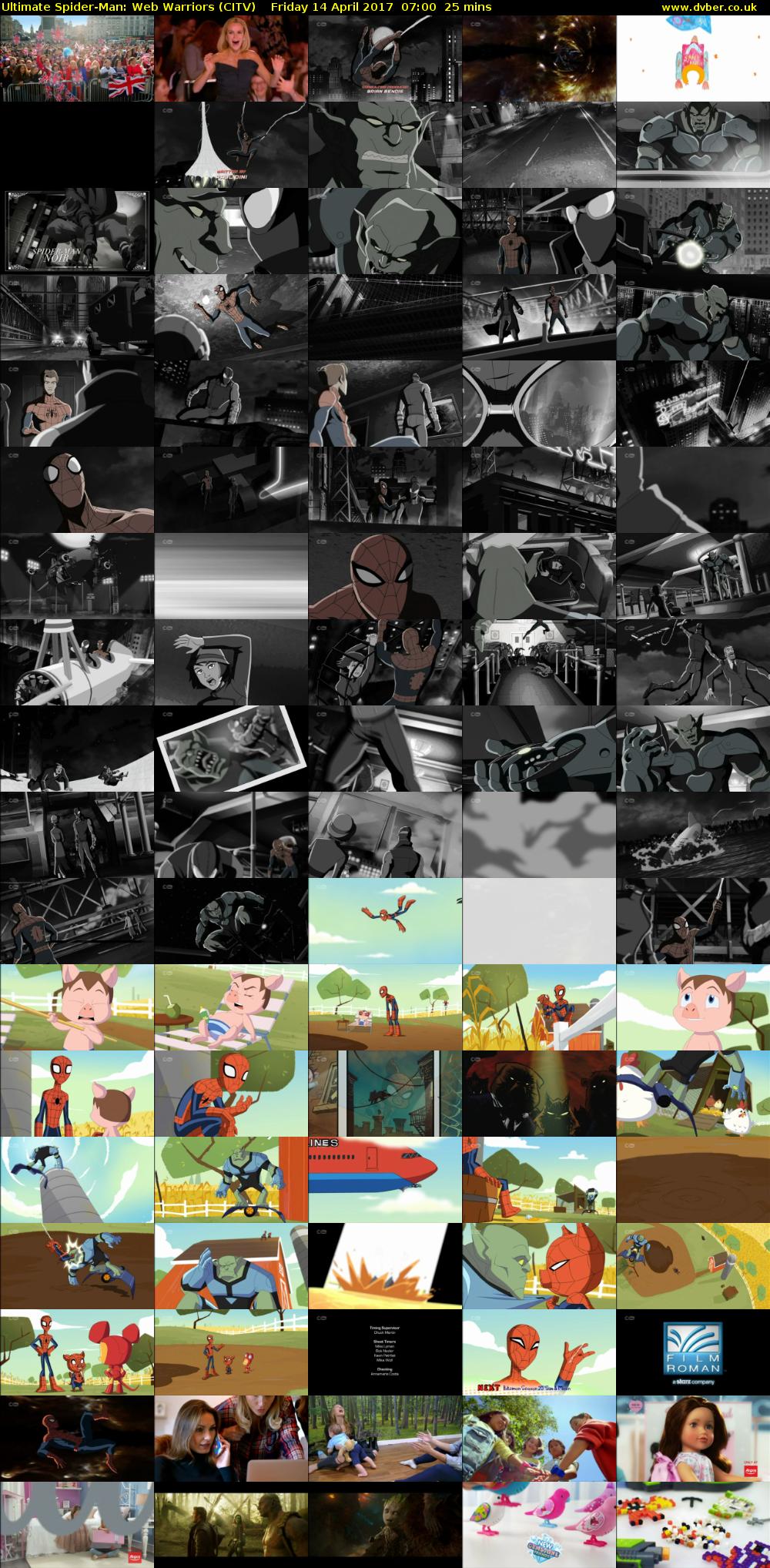 Ultimate Spider-Man: Web Warriors (CITV) Friday 14 April 2017 07:00 - 07:25