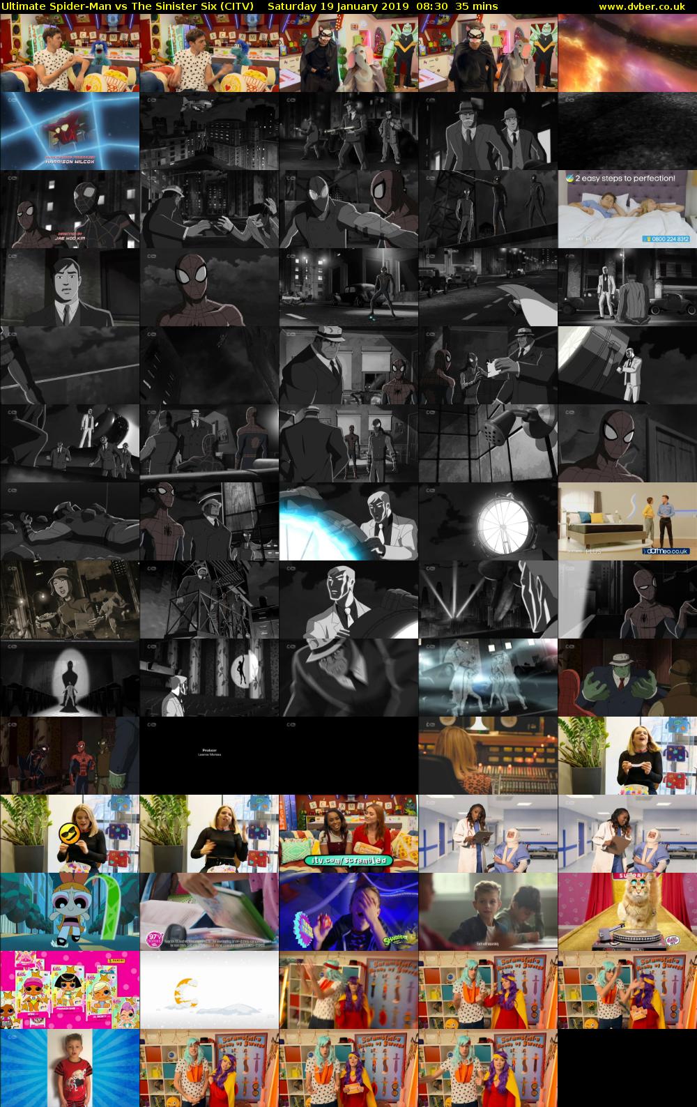 Ultimate Spider-Man vs The Sinister Six (CITV) Saturday 19 January 2019 08:30 - 09:05