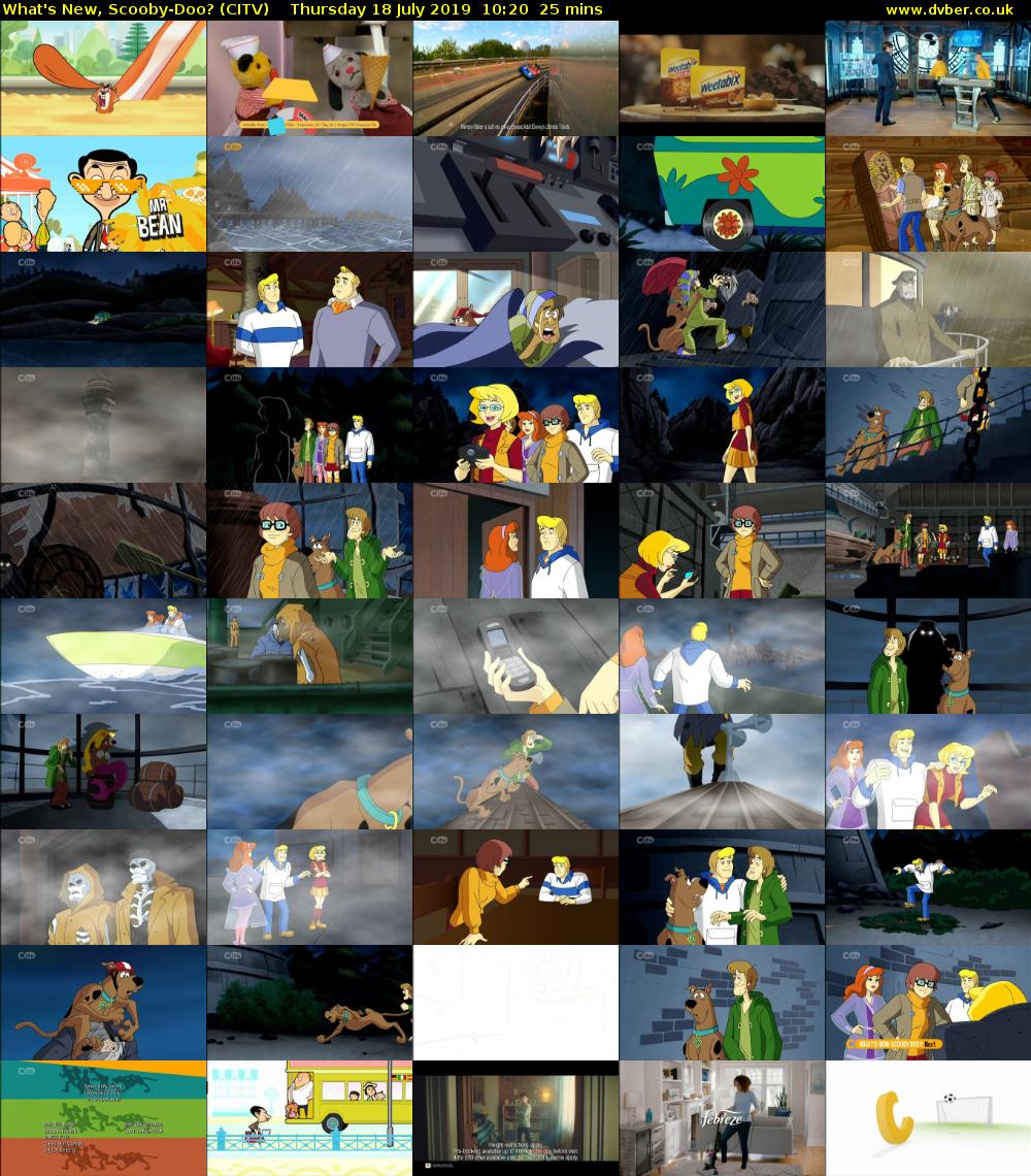 What's New, Scooby-Doo? (CITV) Thursday 18 July 2019 10:20 - 10:45