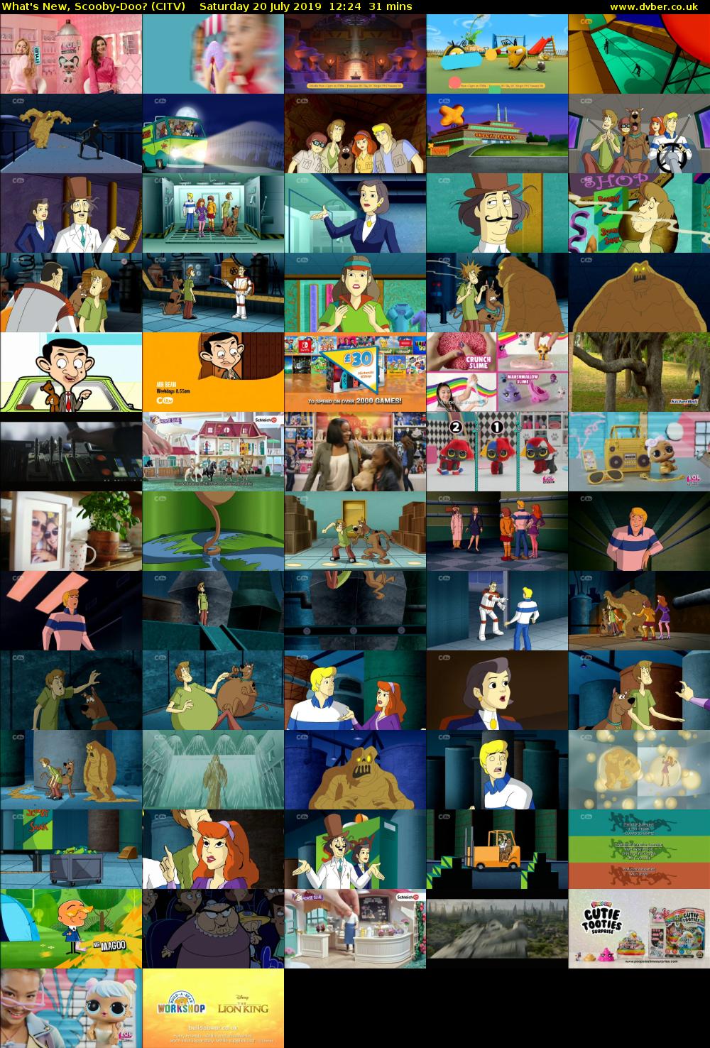 What's New, Scooby-Doo? (CITV) Saturday 20 July 2019 12:24 - 12:55