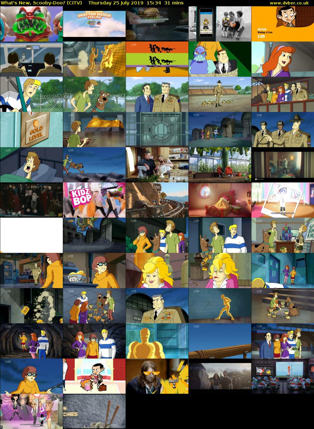 What's New, Scooby-Doo? (CITV) Thursday 25 July 2019 15:34 - 16:05