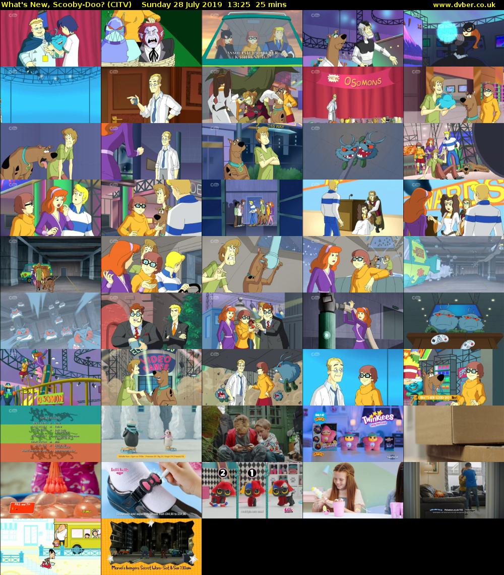 What's New, Scooby-Doo? (CITV) Sunday 28 July 2019 13:25 - 13:50