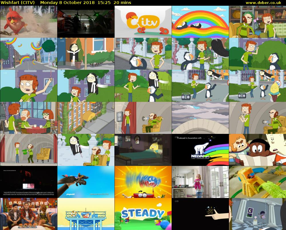 Wishfart (CITV) Monday 8 October 2018 15:25 - 15:45