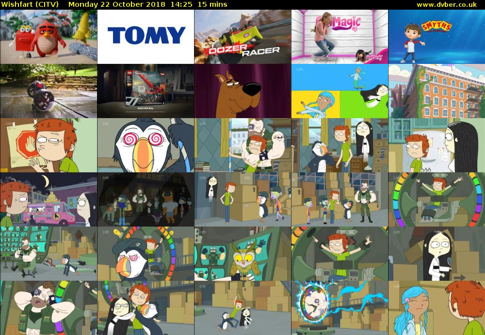 Wishfart (CITV) Monday 22 October 2018 14:25 - 14:40