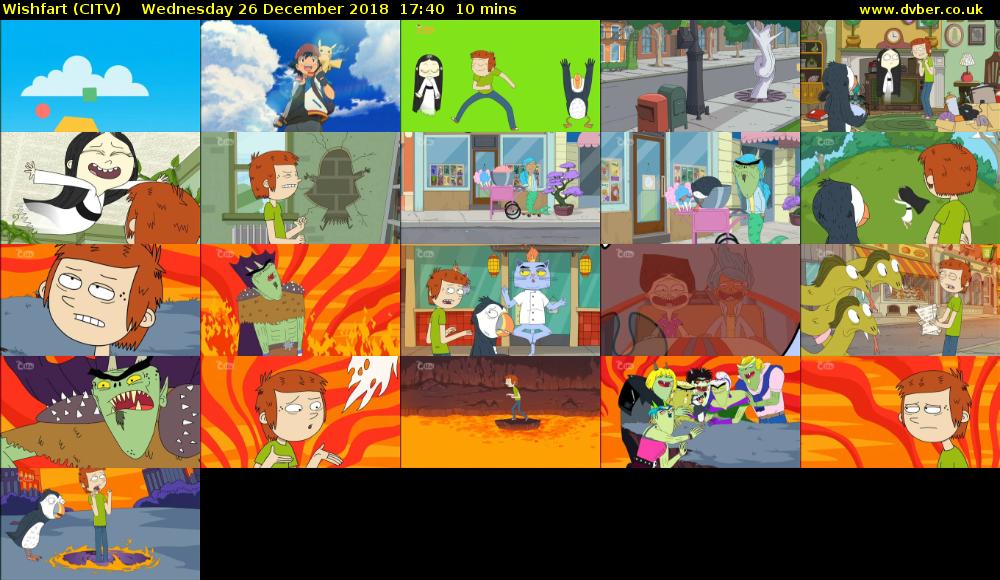 Wishfart (CITV) Wednesday 26 December 2018 17:40 - 17:50