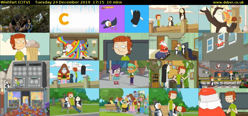 Wishfart (CITV) Tuesday 24 December 2019 17:15 - 17:25