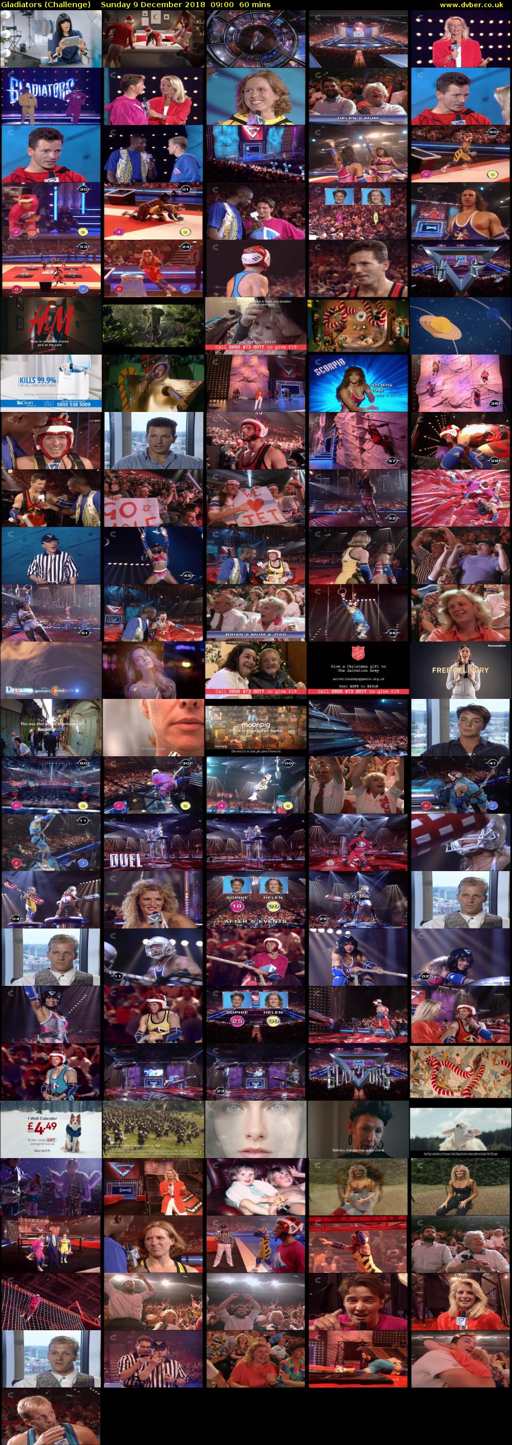 Gladiators (Challenge) Sunday 9 December 2018 09:00 - 10:00