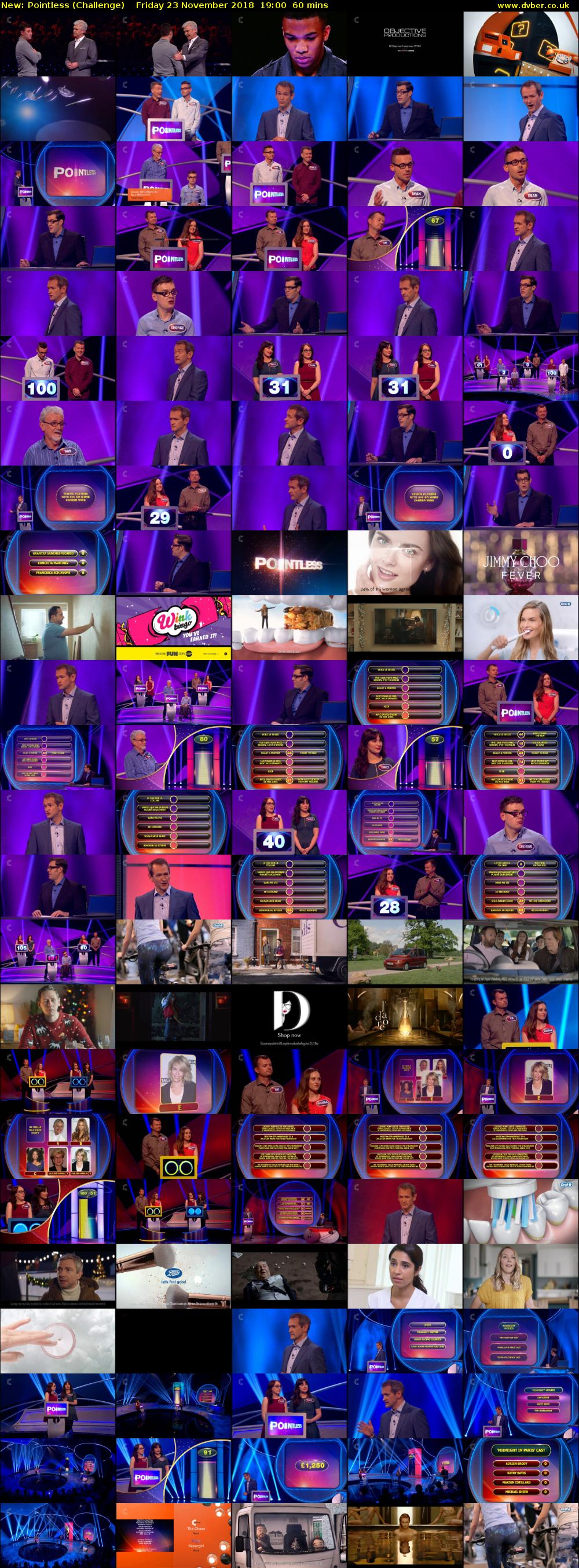 Pointless (Challenge) Friday 23 November 2018 19:00 - 20:00