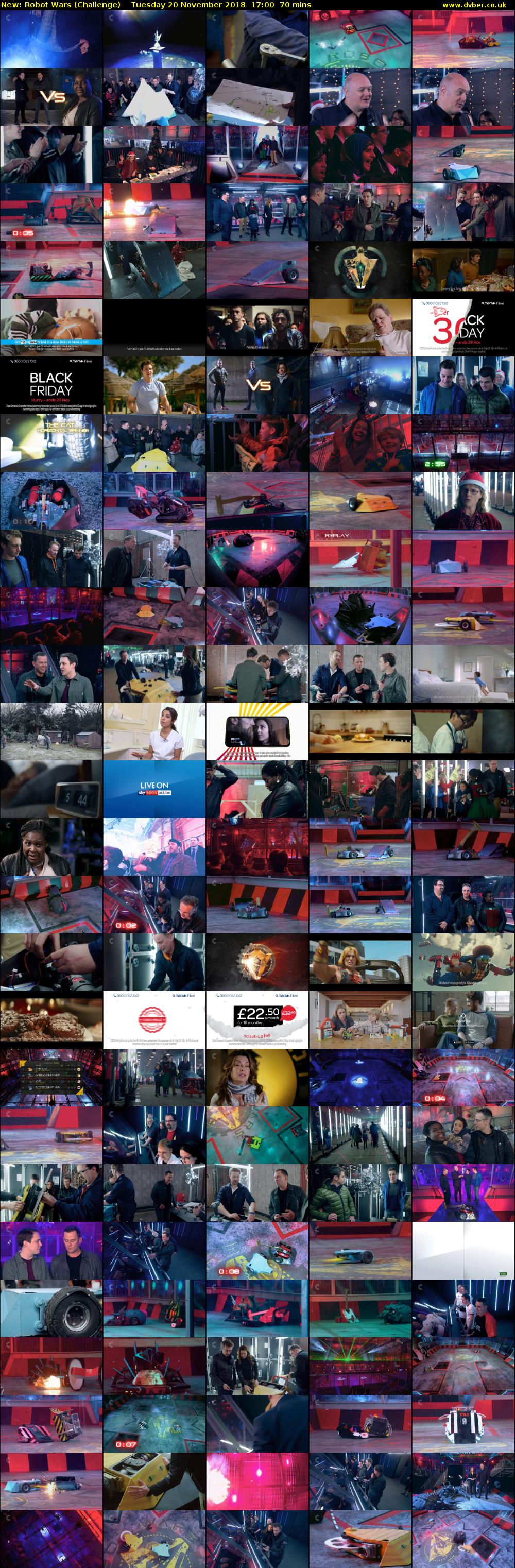 Robot Wars (Challenge) Tuesday 20 November 2018 17:00 - 18:10