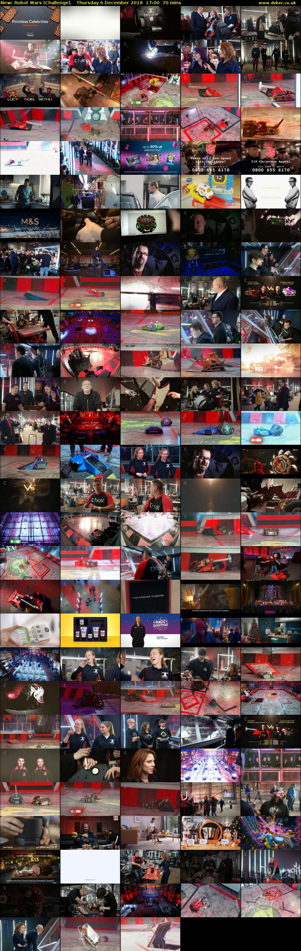 Robot Wars (Challenge) Thursday 6 December 2018 17:00 - 18:10