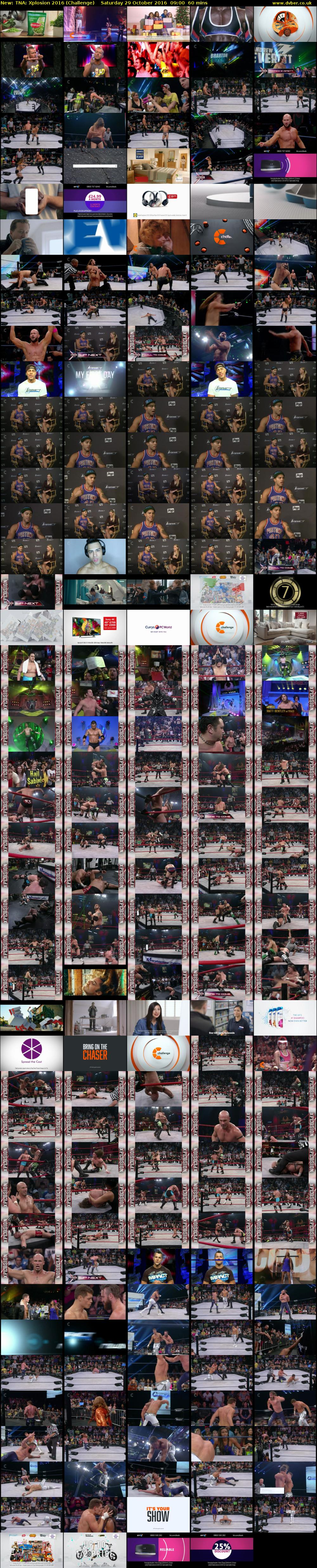 TNA: Xplosion 2016 (Challenge) Saturday 29 October 2016 09:00 - 10:00
