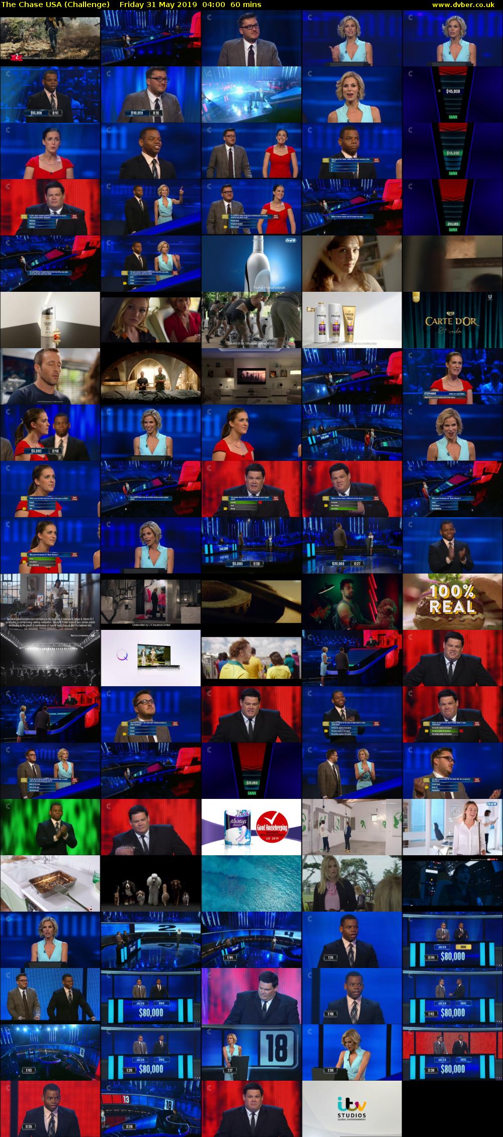 The Chase USA (Challenge) Friday 31 May 2019 04:00 - 05:00