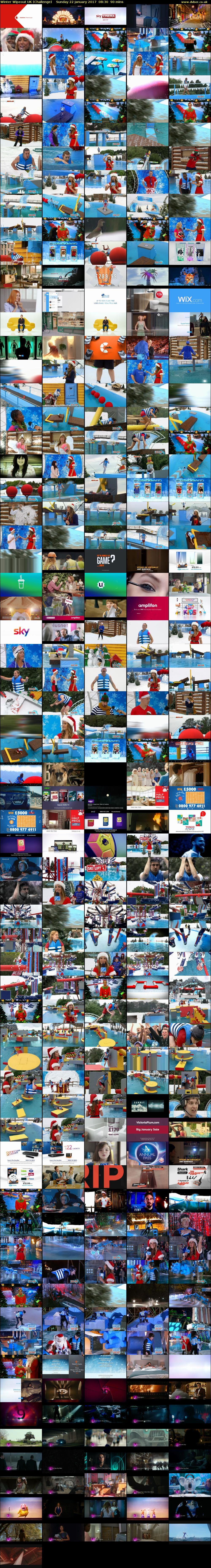 Winter Wipeout UK (Challenge) Sunday 22 January 2017 08:30 - 10:00