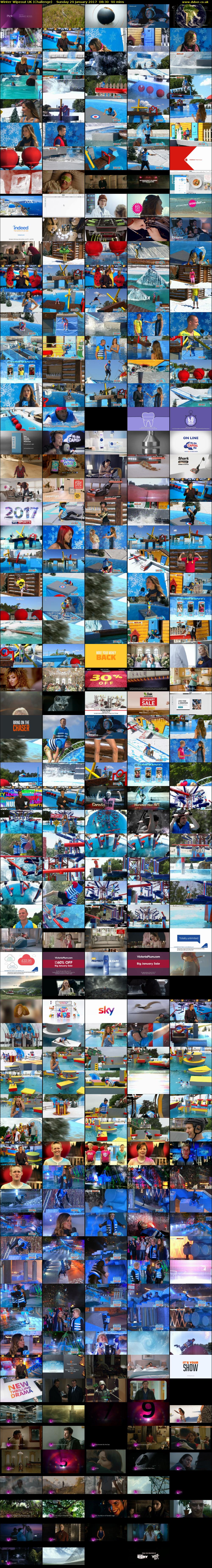 Winter Wipeout UK (Challenge) Sunday 29 January 2017 08:30 - 10:00