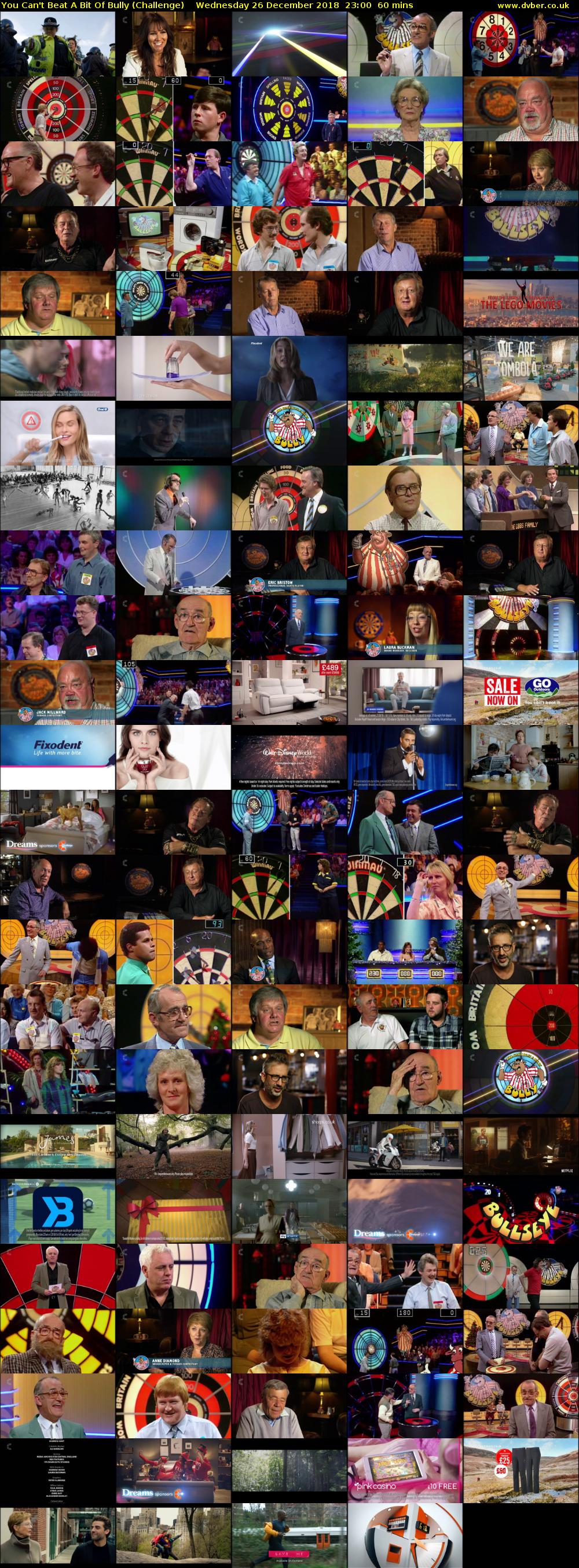 You Can't Beat A Bit Of Bully (Challenge) Wednesday 26 December 2018 23:00 - 00:00