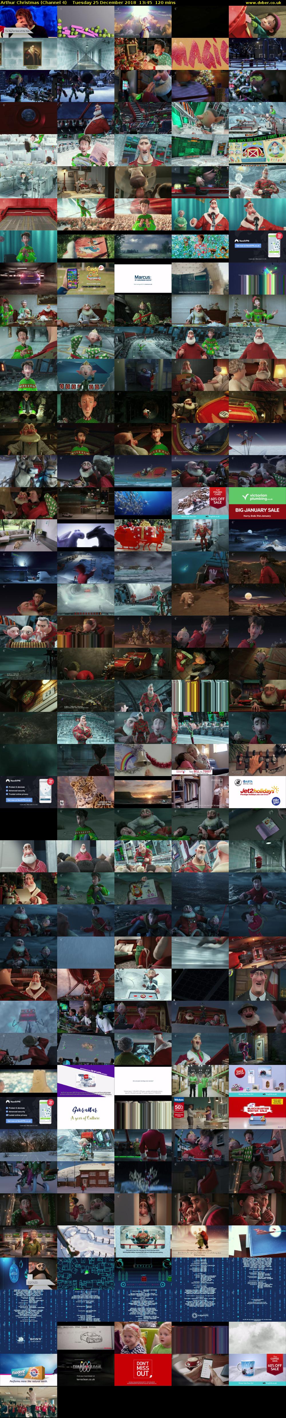 Arthur Christmas (Channel 4) Tuesday 25 December 2018 13:45 - 15:45