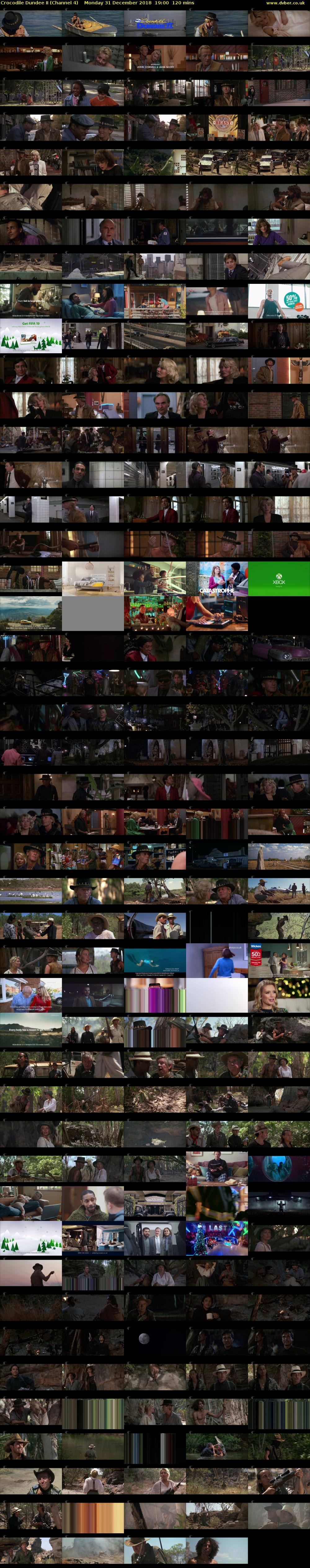 Crocodile Dundee II (Channel 4) Monday 31 December 2018 19:00 - 21:00