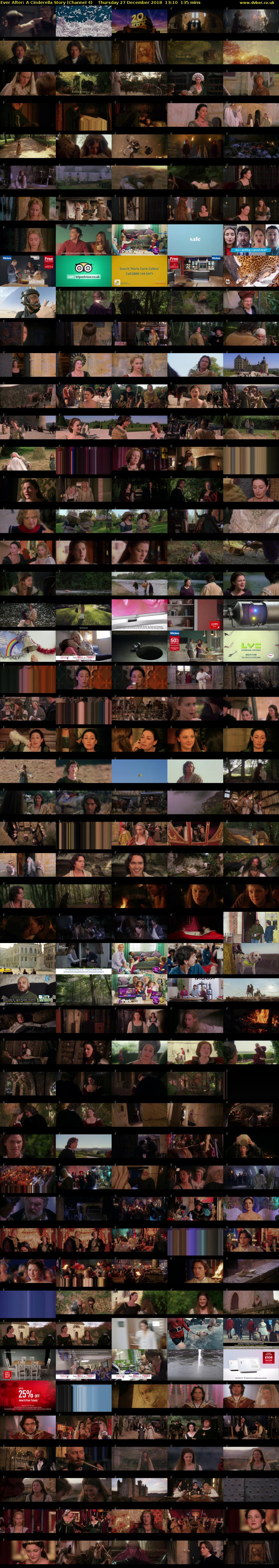 Ever After: A Cinderella Story (Channel 4) Thursday 27 December 2018 13:10 - 15:25