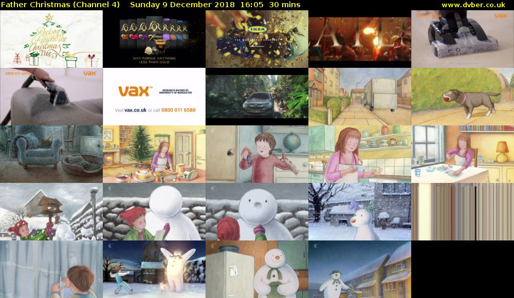 Father Christmas (Channel 4) Sunday 9 December 2018 16:05 - 16:35