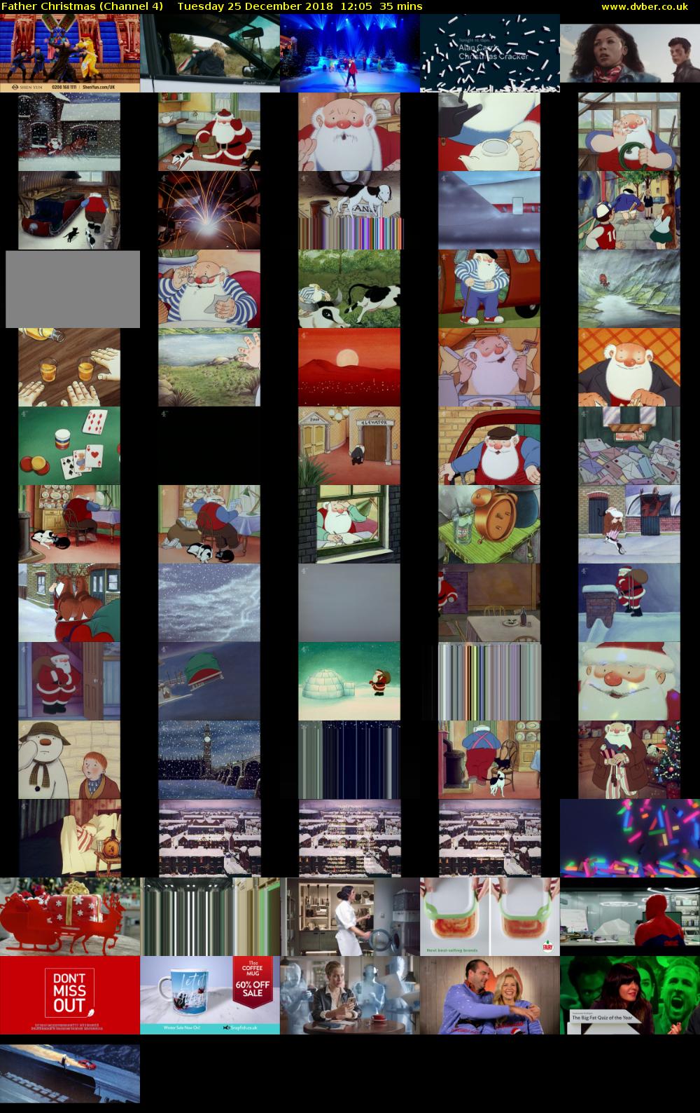 Father Christmas (Channel 4) Tuesday 25 December 2018 12:05 - 12:40