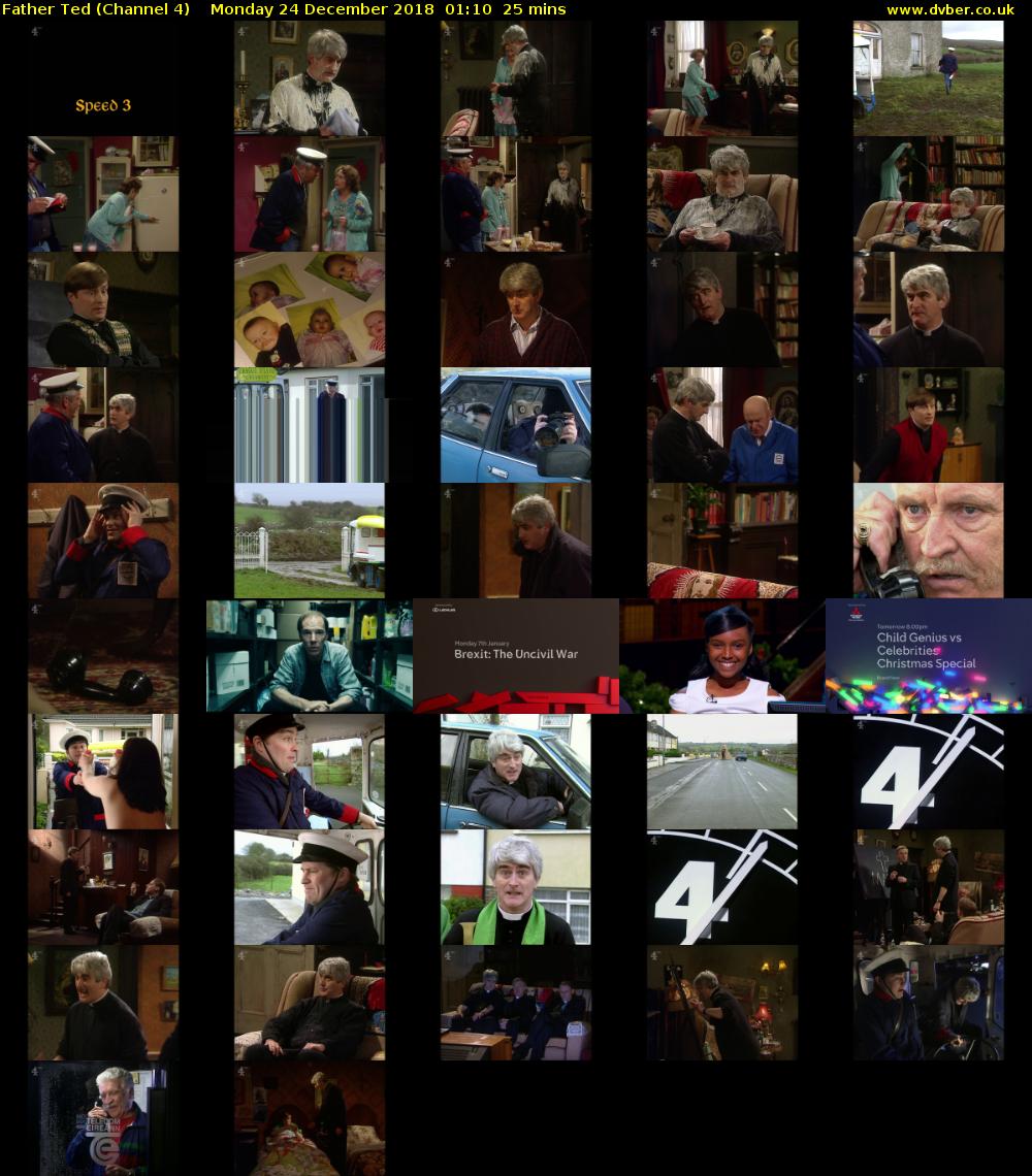 Father Ted (Channel 4) Monday 24 December 2018 01:10 - 01:35