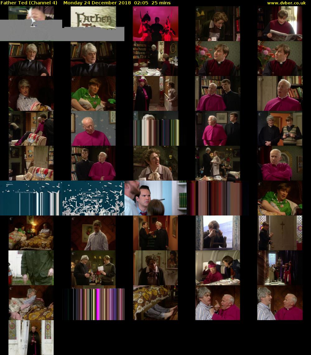 Father Ted (Channel 4) Monday 24 December 2018 02:05 - 02:30