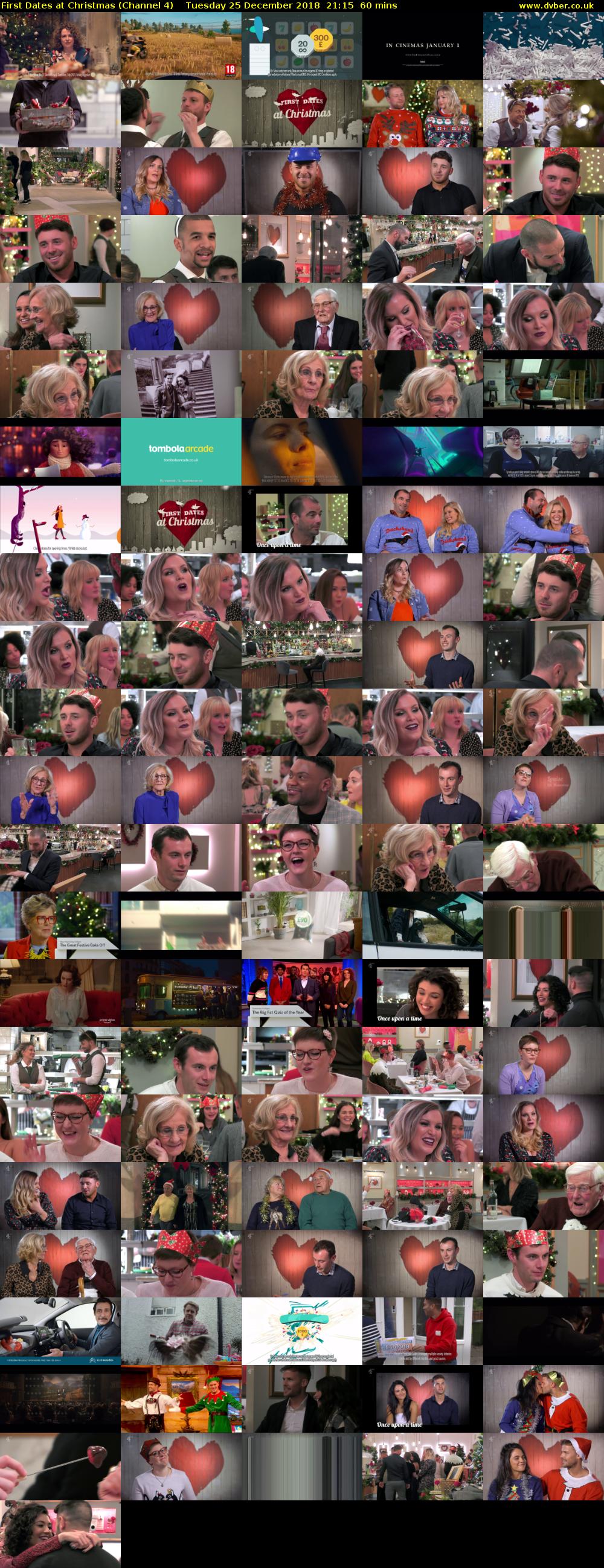 First Dates at Christmas (Channel 4) Tuesday 25 December 2018 21:15 - 22:15