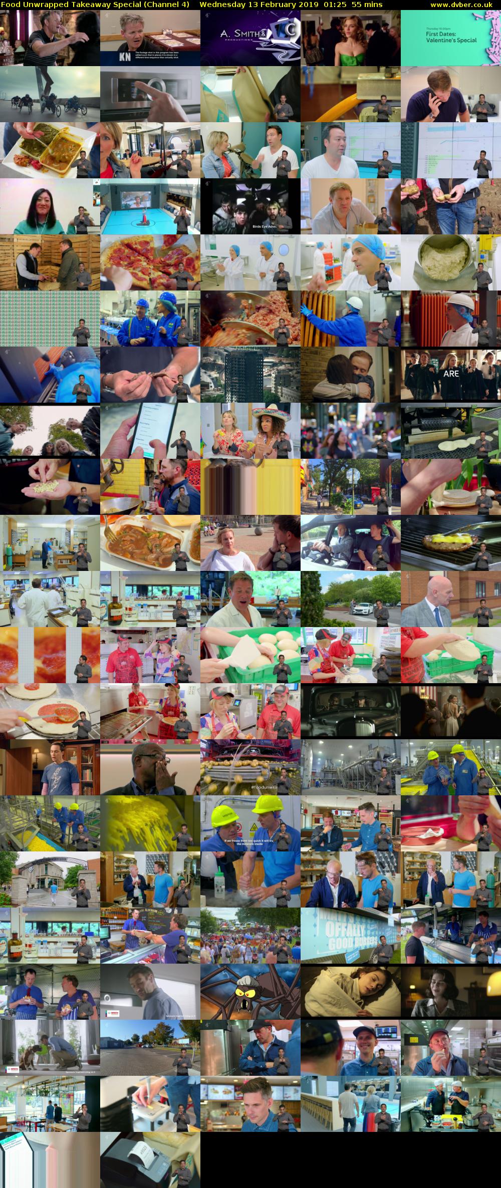 Food Unwrapped Takeaway Special (Channel 4) Wednesday 13 February 2019 01:25 - 02:20