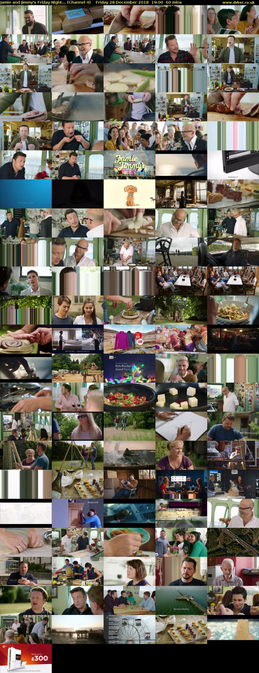 Jamie and Jimmy's Friday Night... (Channel 4) Friday 28 December 2018 19:00 - 20:00