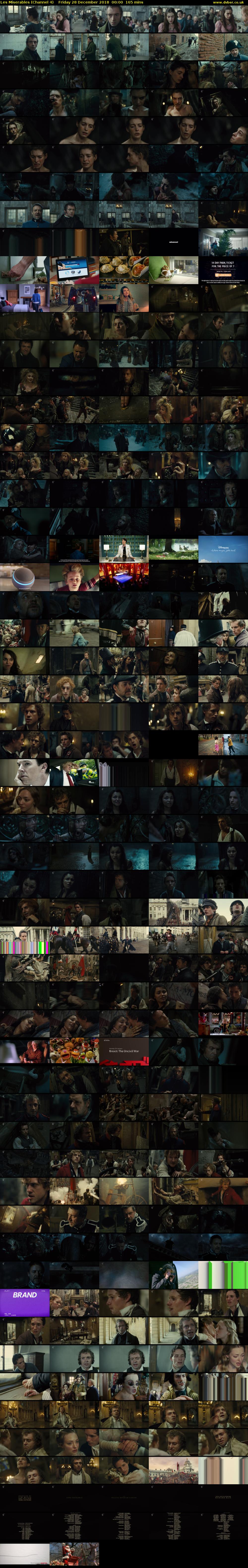 Les Miserables (Channel 4) Friday 28 December 2018 00:00 - 02:45