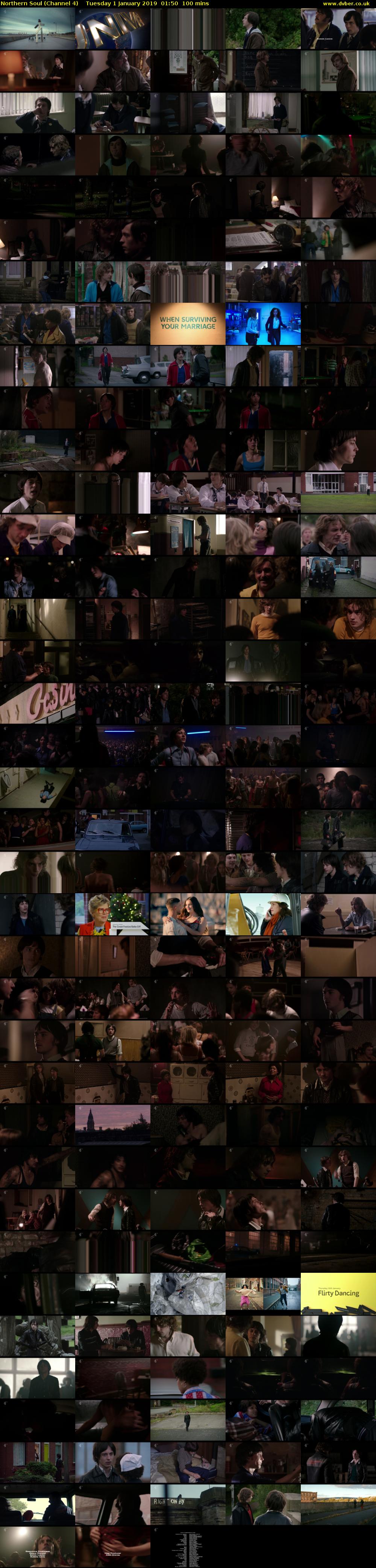 Northern Soul (Channel 4) Tuesday 1 January 2019 01:50 - 03:30