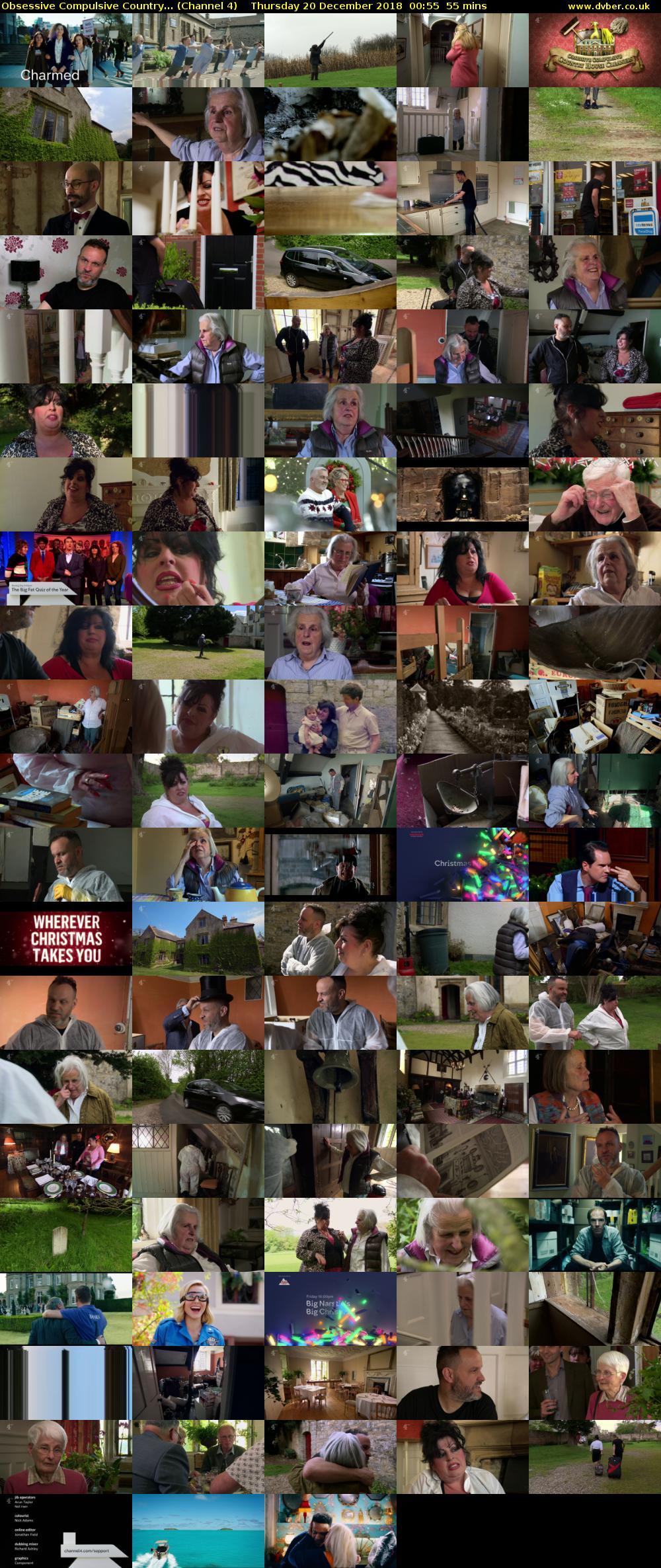 Obsessive Compulsive Country... (Channel 4) Thursday 20 December 2018 00:55 - 01:50