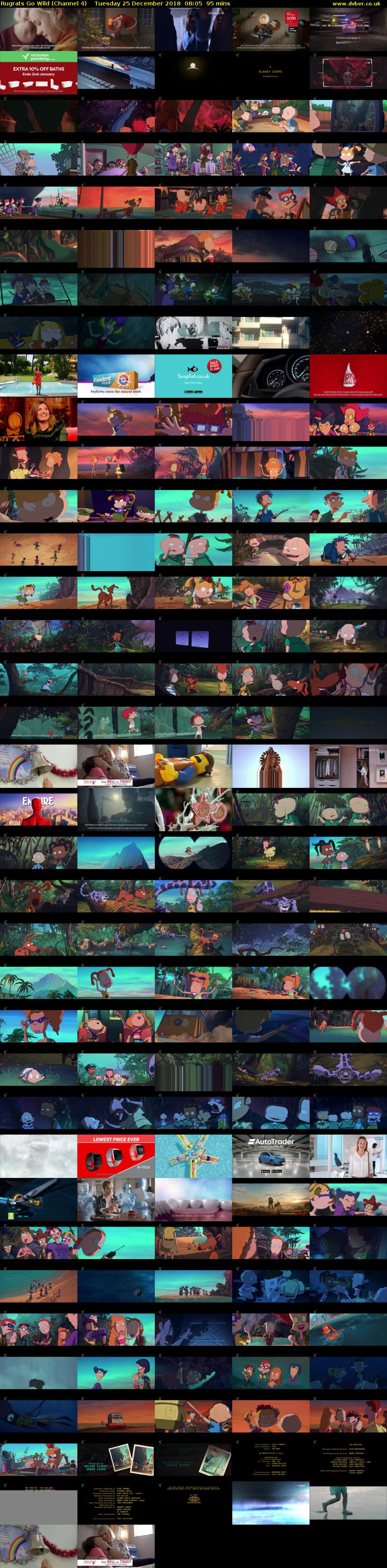 Rugrats Go Wild (Channel 4) Tuesday 25 December 2018 08:05 - 09:40