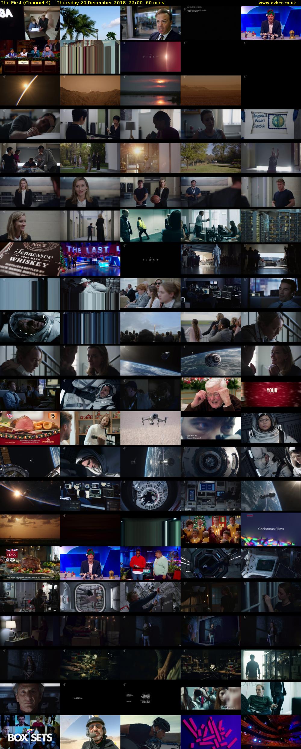 The First (Channel 4) Thursday 20 December 2018 22:00 - 23:00